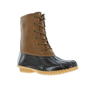 Sporto Dakota Waterproof Duck Boots Brown Women’s Size 10
